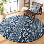 Safavieh Tulum 272 Rug, TUL272 - Navy / Ivory