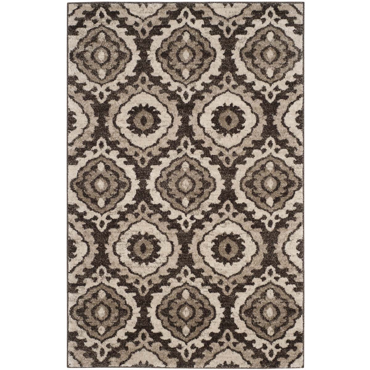 Safavieh Tunisia 292 Rug, TUN292 - Brown / Creme