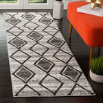 Safavieh Tunisia 296 Rug, TUN296 - Grey / Black