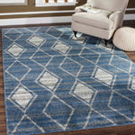 Safavieh Tunisia 296 Rug, TUN296 - Light Blue / Cream