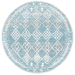 Safavieh Tunisia 736 Rug, TUN736 - Aqua / Ivory