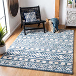 Safavieh Tunisia 739 Rug, TUN739 - Navy / Ivory