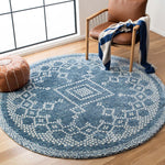 Safavieh Tunisia 741 Rug, TUN741 - Navy / Ivory