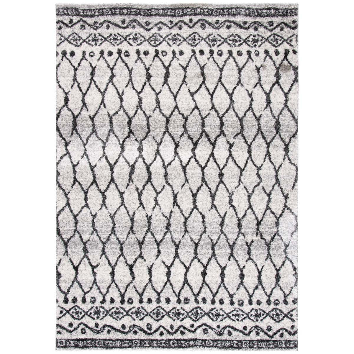 Safavieh Tunisia 760 Rug, TUN760 - Ivory / Black