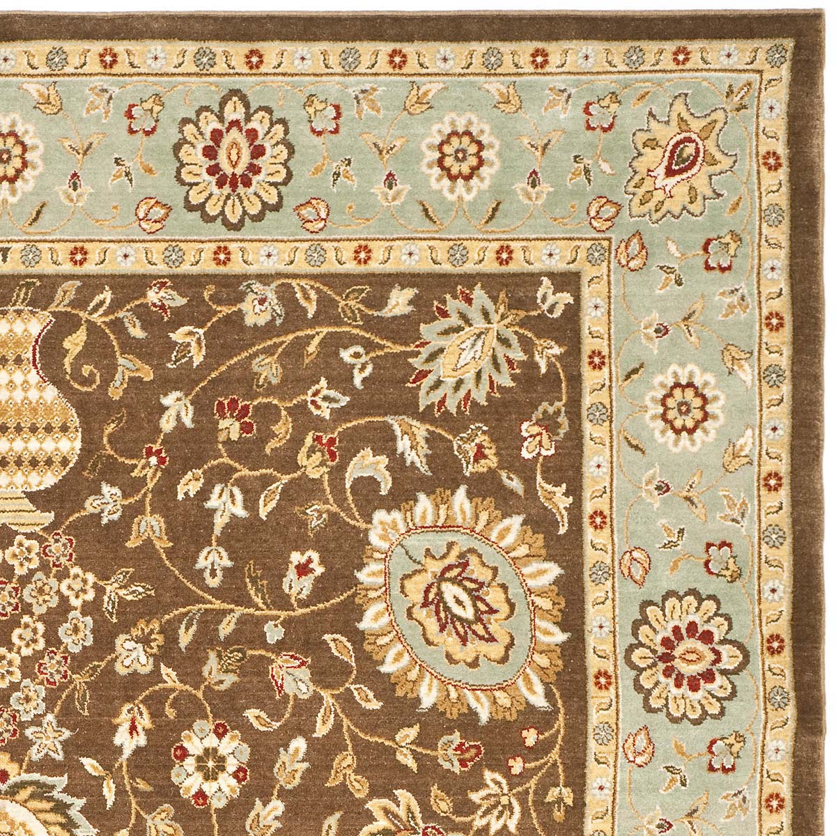 Safavieh Tuscany 303 Rug, TUS303 - Brown / Light Blue