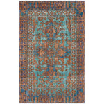 Safavieh Valencia 102 Rug, VAL102 - Blue / Gold