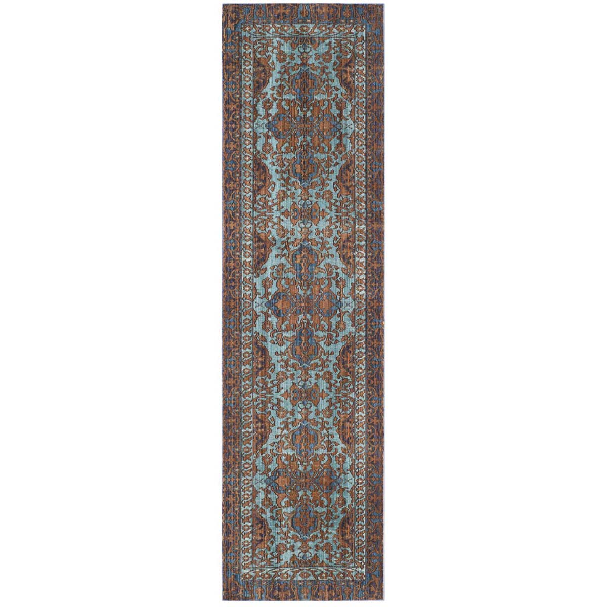 Safavieh Valencia 102 Rug, VAL102 - Blue / Gold