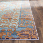 Safavieh Valencia 102 Rug, VAL102 - Blue / Gold