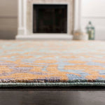 Safavieh Valencia 102 Rug, VAL102 - Blue / Gold