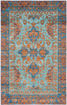 Safavieh Valencia 102 Rug, VAL102 - Blue / Gold