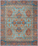 Safavieh Valencia 102 Rug, VAL102 - Blue / Gold