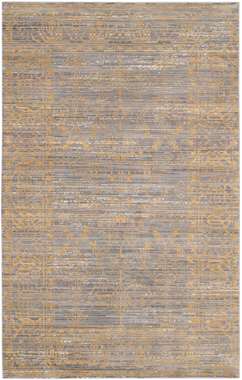 Safavieh Valencia 104 Rug, VAL104 - Grey / Gold