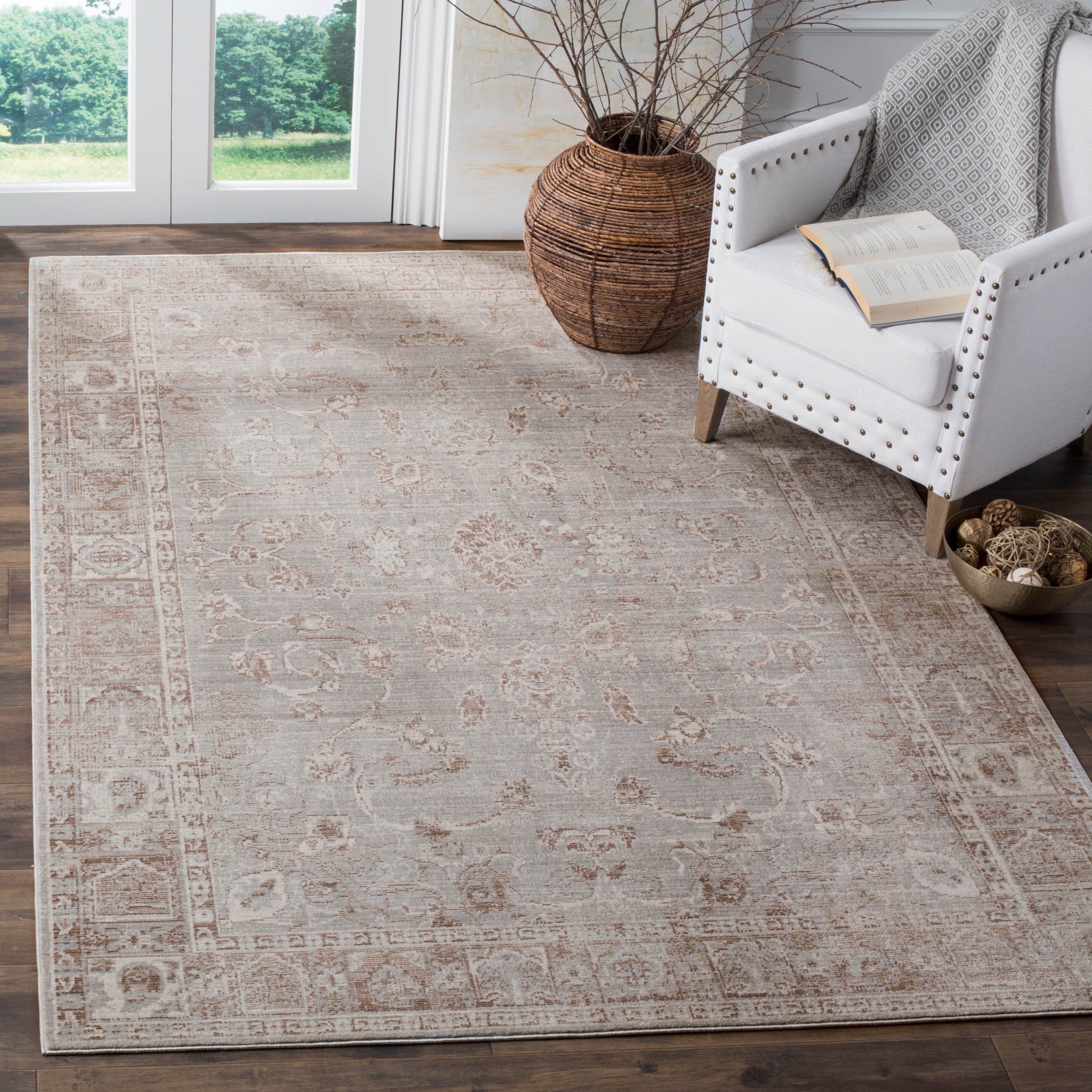 Safavieh Valencia 105 Rug, VAL105 - Grey / Multi