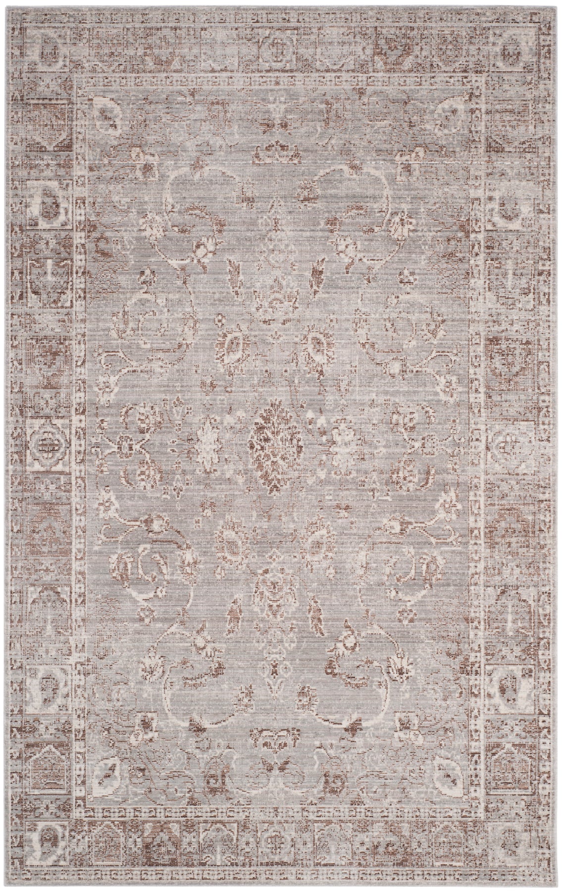 Safavieh Valencia 105 Rug, VAL105 - Grey / Multi