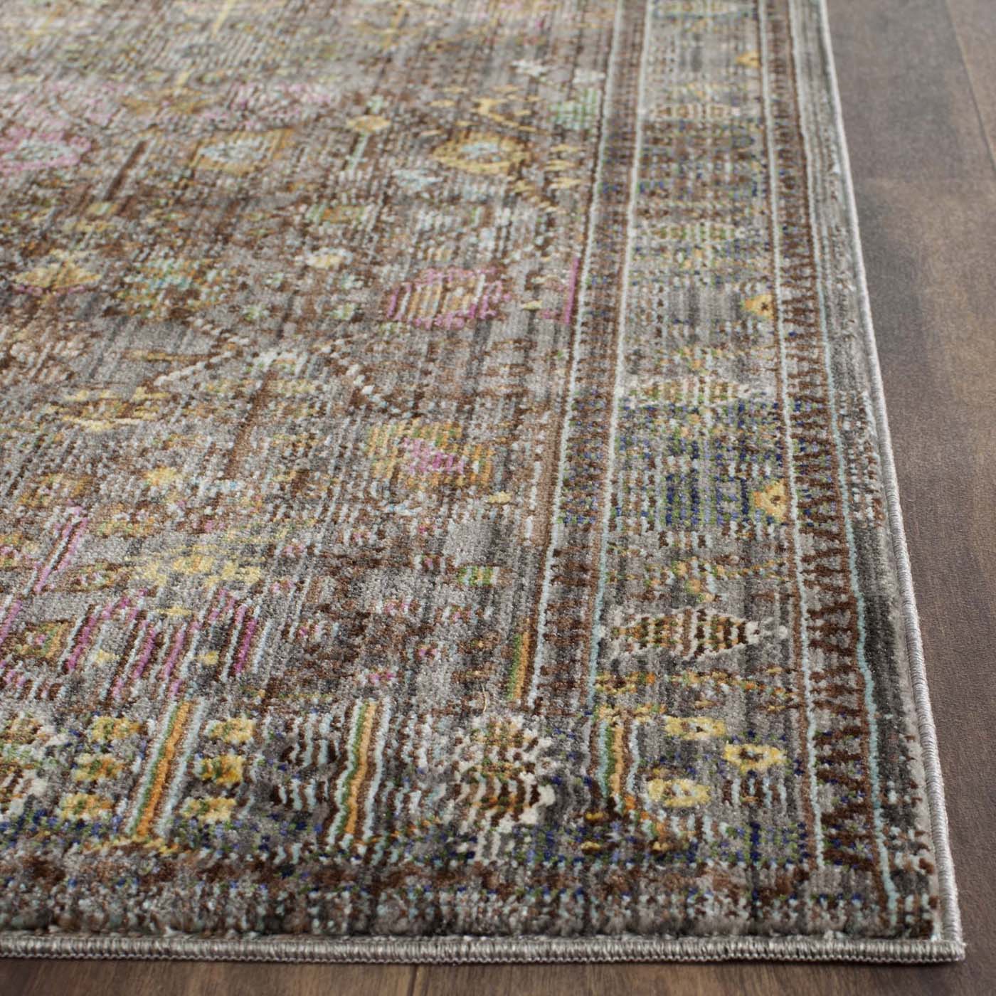 Safavieh Valencia 108 Rug, VAL108 - Grey / Multi