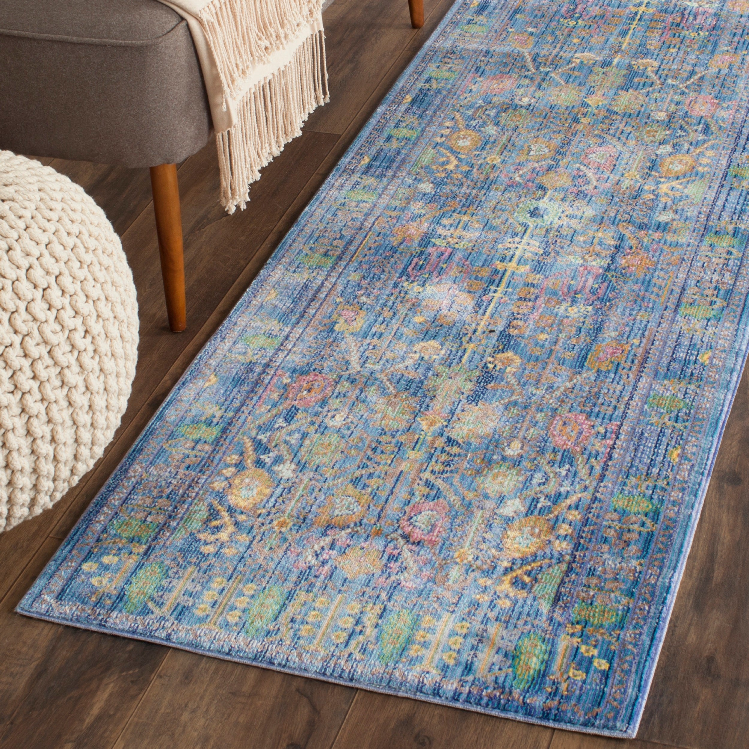 Safavieh Valencia 108 Rug, VAL108 - Blue / Multi