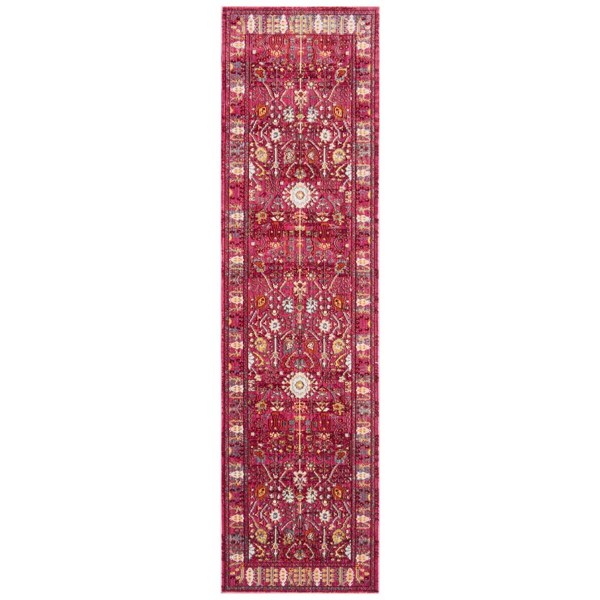 Safavieh Valencia 108 Rug, VAL108 - Fuchsia / Multi