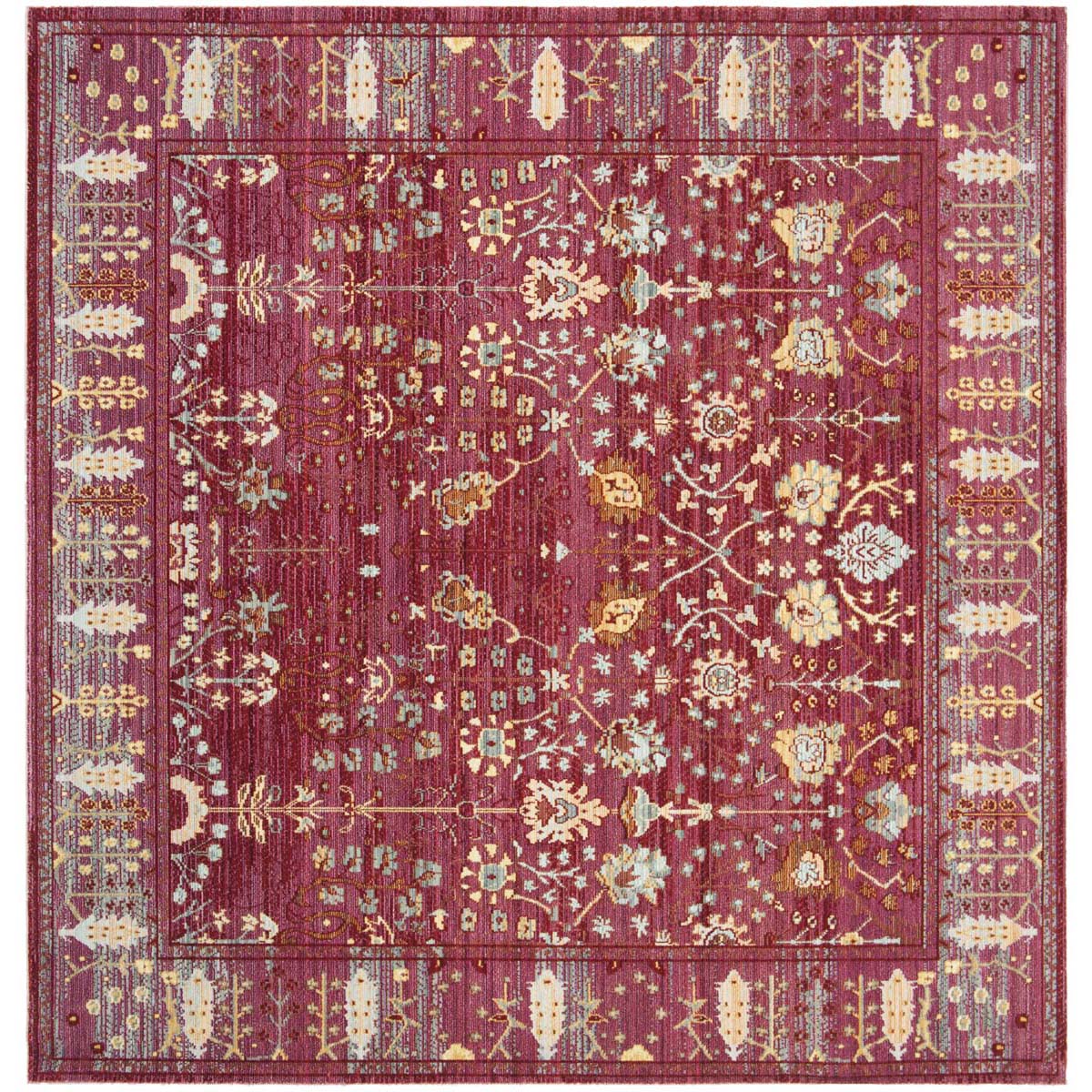 Safavieh Valencia 108 Rug, VAL108 - Fuchsia / Multi