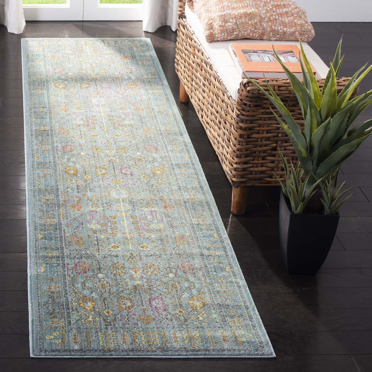 Safavieh Valencia 108 Rug, VAL108 - Steel Blue