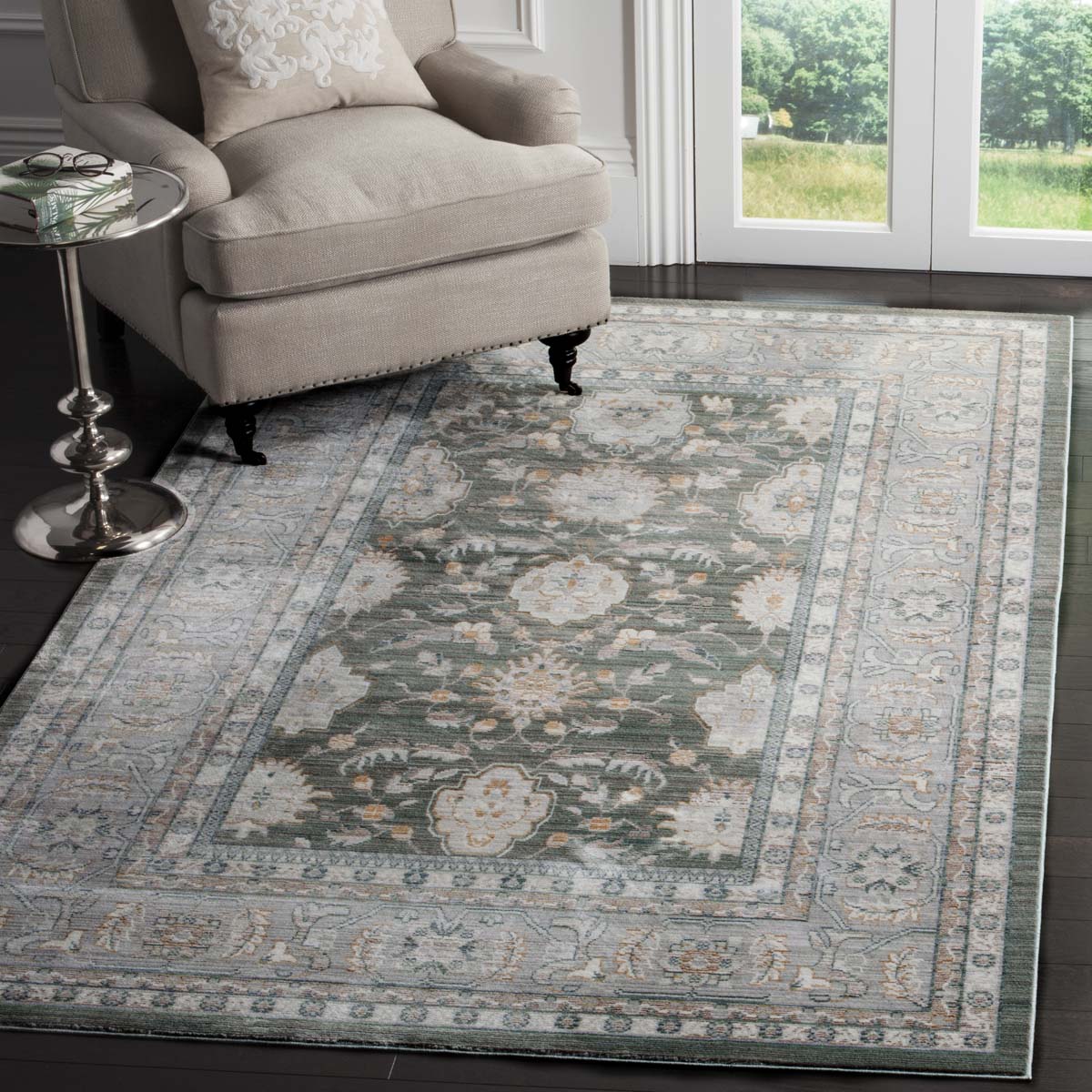 Safavieh Valencia 112 Rug, VAL112 - Alpine / Mauve