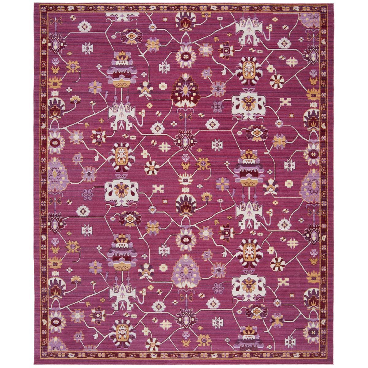 Safavieh Valencia 116 Rug, VAL116 - Fuchsia / Multi