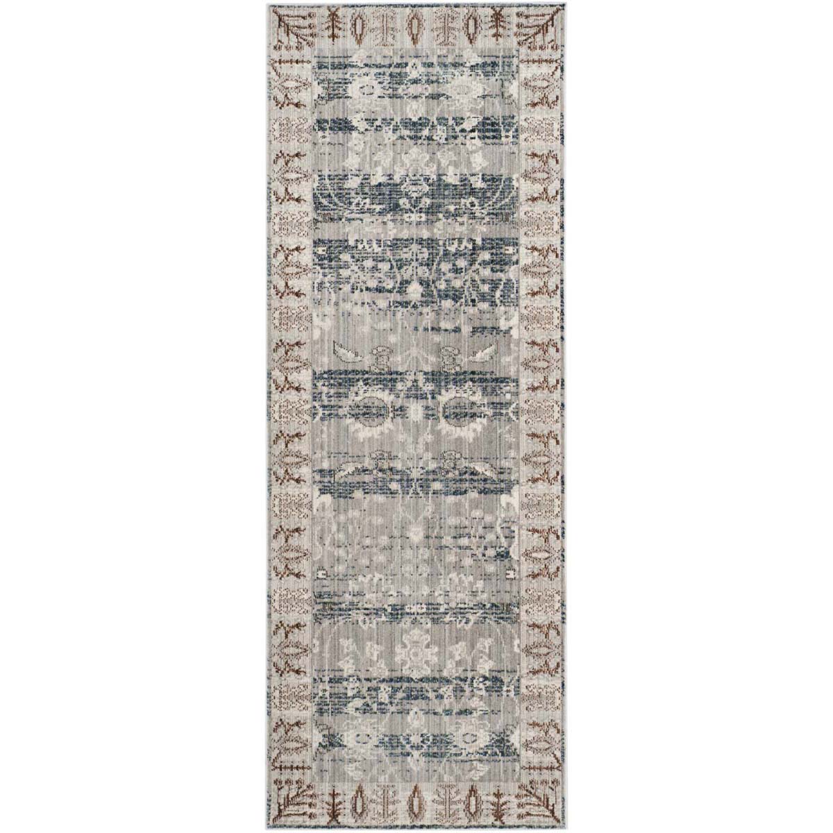 Safavieh Valencia 118 Rug, VAL118 - Dark Grey / Light Grey