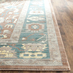 Safavieh Valencia 122 Rug, VAL122 - Chocolate / Alpine