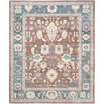 Safavieh Valencia 122 Rug, VAL122 - Chocolate / Alpine