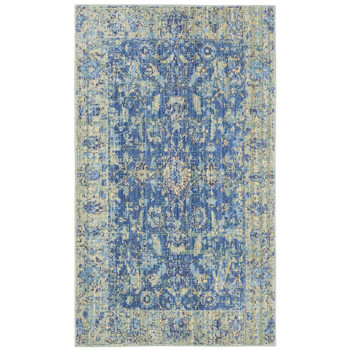 Safavieh Valencia 123 Rug, VAL123 - Blue / Multi