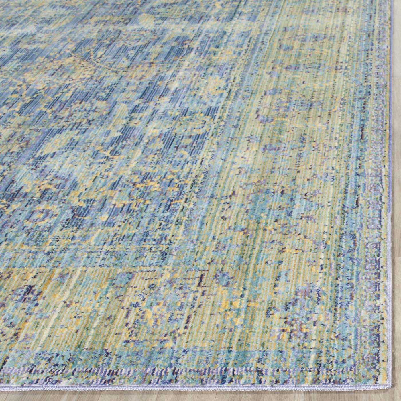 Safavieh Valencia 123 Rug, VAL123 - Blue / Multi