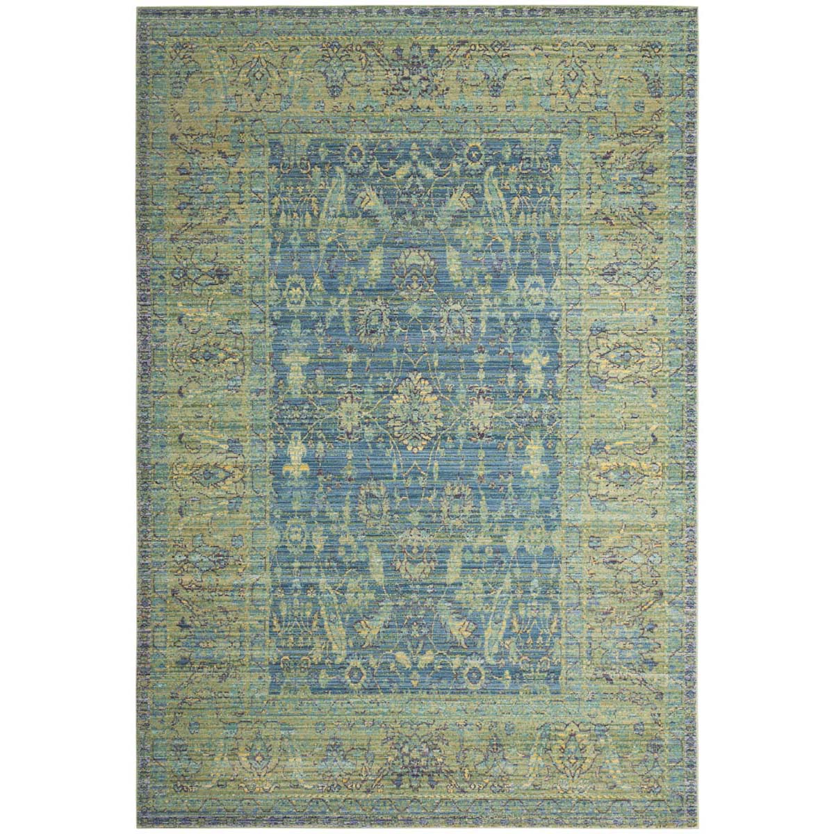 Safavieh Valencia 123 Rug, VAL123 - Blue / Multi