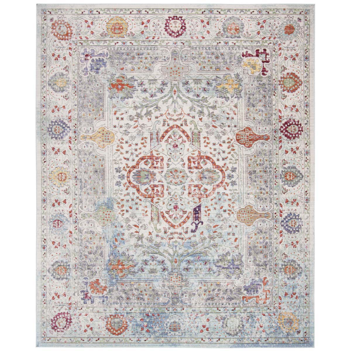 Safavieh Valencia 159 Rug, VAL159 - Blue / Multi