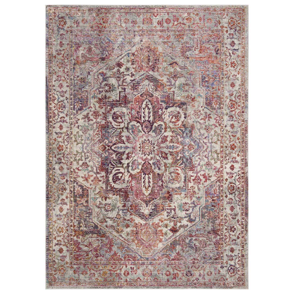 Safavieh Valencia 163 Rug, VAL163 - Ivory / Red