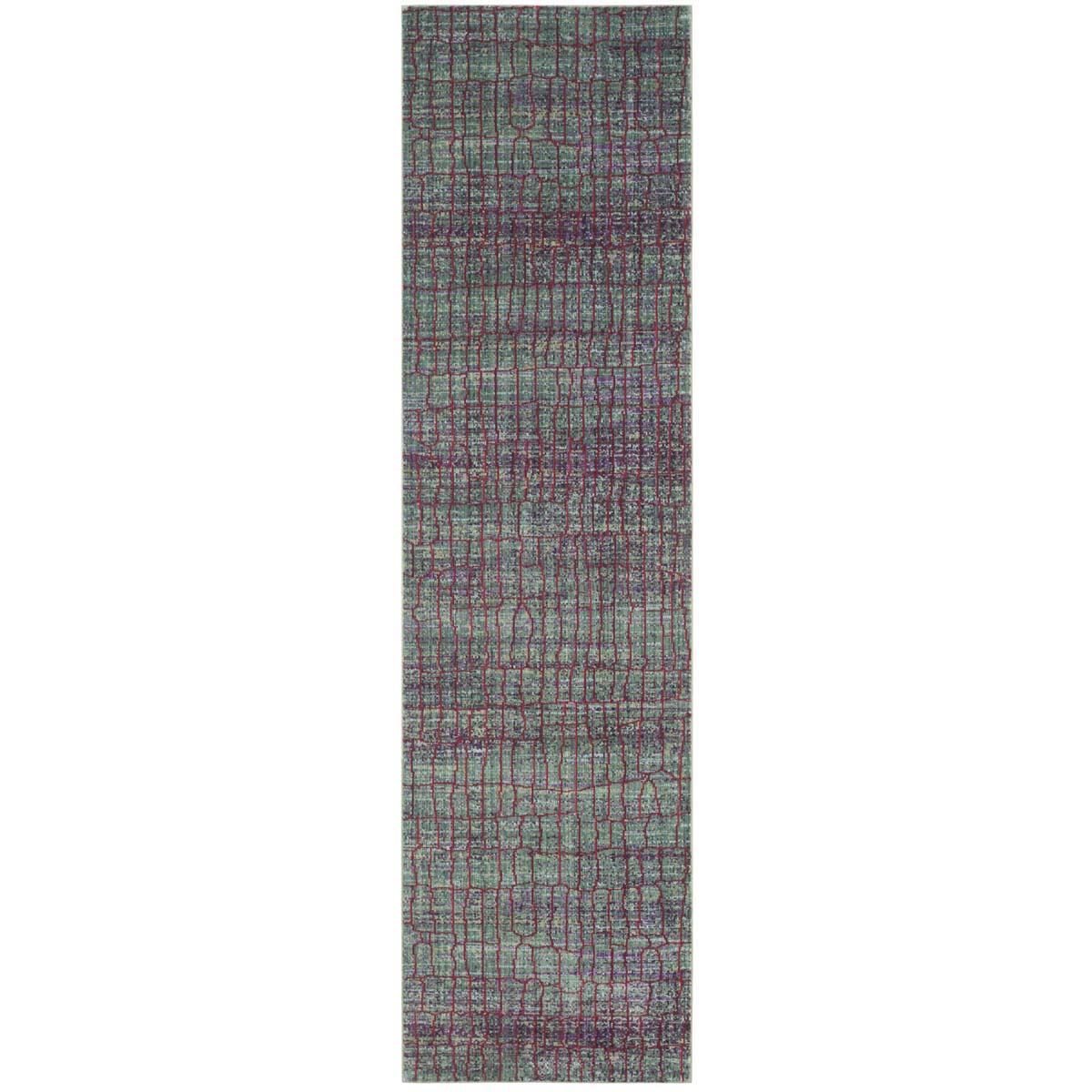 Safavieh Valencia 202 Rug, VAL202 - Green / Red