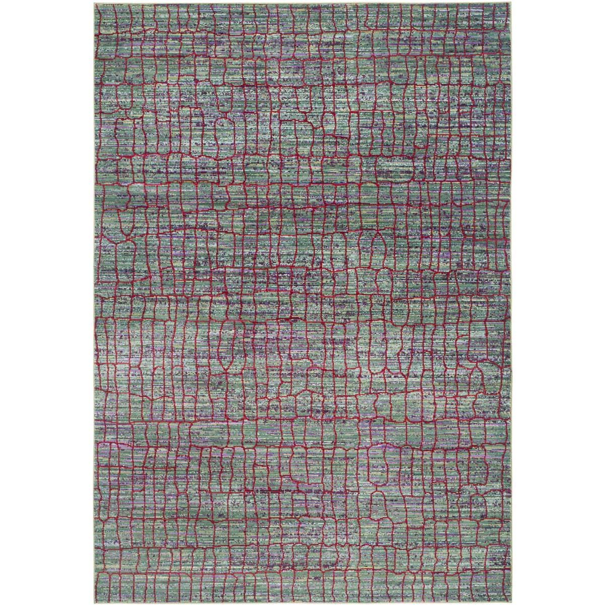 Safavieh Valencia 202 Rug, VAL202 - Green / Red