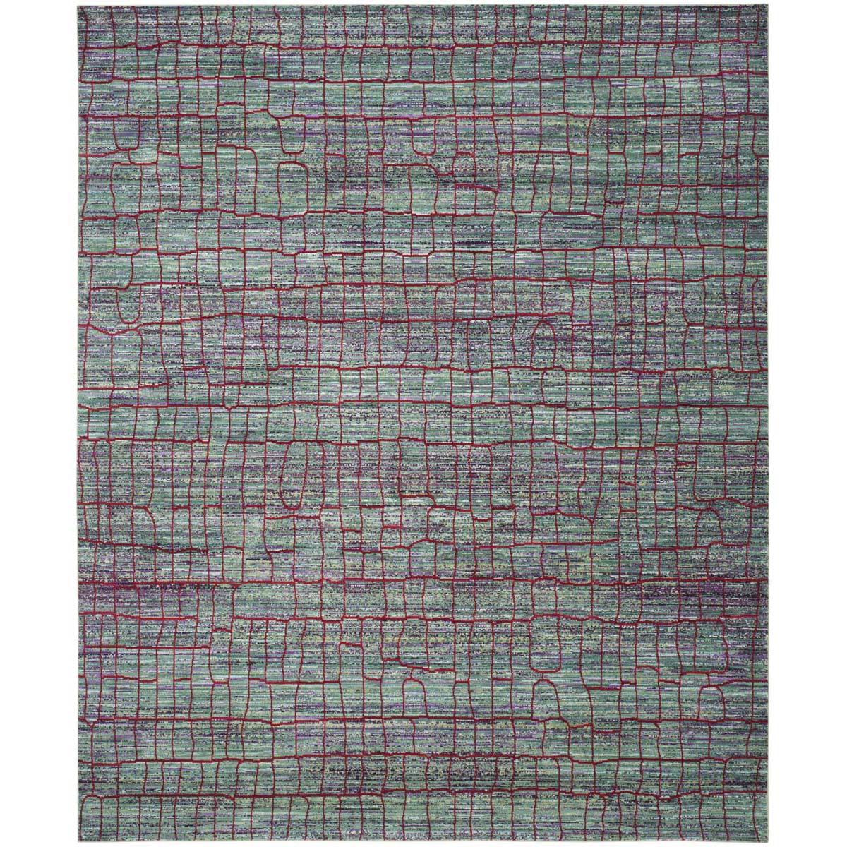 Safavieh Valencia 202 Rug, VAL202 - Green / Red