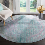 Safavieh Valencia 203 Rug, VAL203 - Turquoise / Multi