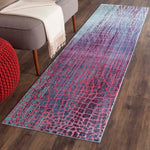 Safavieh Valencia 204 Rug, VAL204 - Blue / Fuchsia