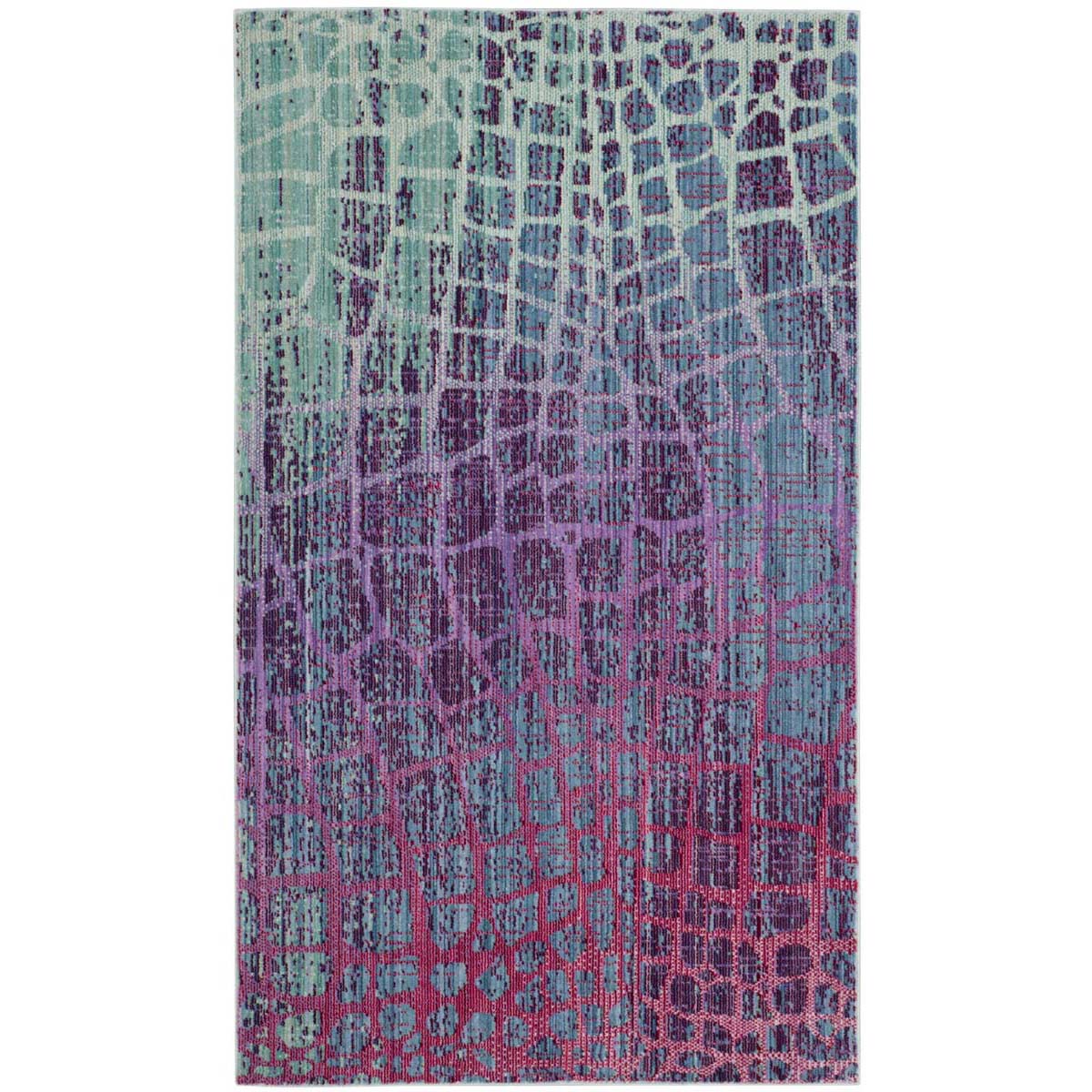 Safavieh Valencia 204 Rug, VAL204 - Blue / Fuchsia