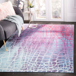 Safavieh Valencia 204 Rug, VAL204 - Blue / Fuchsia