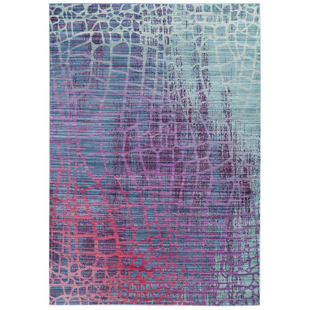 Safavieh Valencia 204 Rug, VAL204 - Blue / Fuchsia