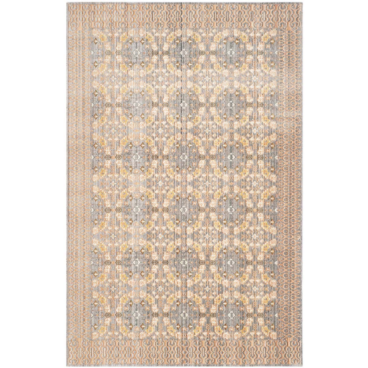 Safavieh Valencia 210 Rug, VAL210 - Light Grey / Multi