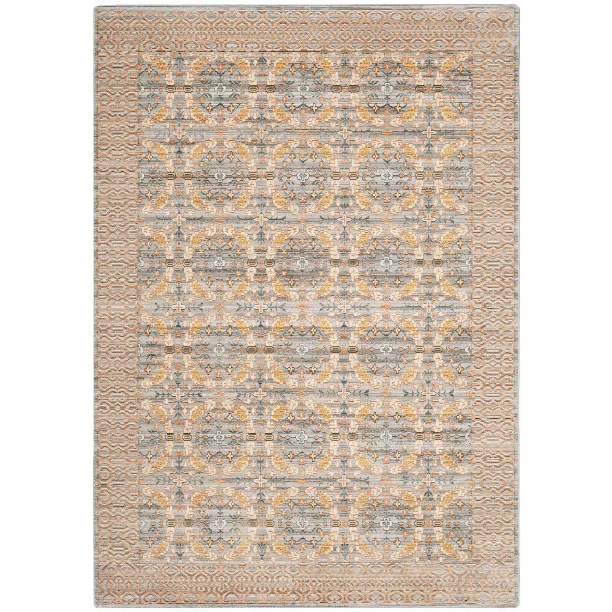 Safavieh Valencia 210 Rug, VAL210 - Light Grey / Multi