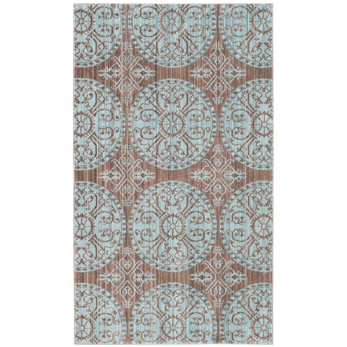 Safavieh Valencia 214 Rug, VAL214 - Brown / Alpine