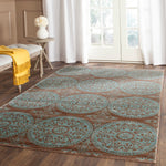 Safavieh Valencia 214 Rug, VAL214 - Brown / Alpine