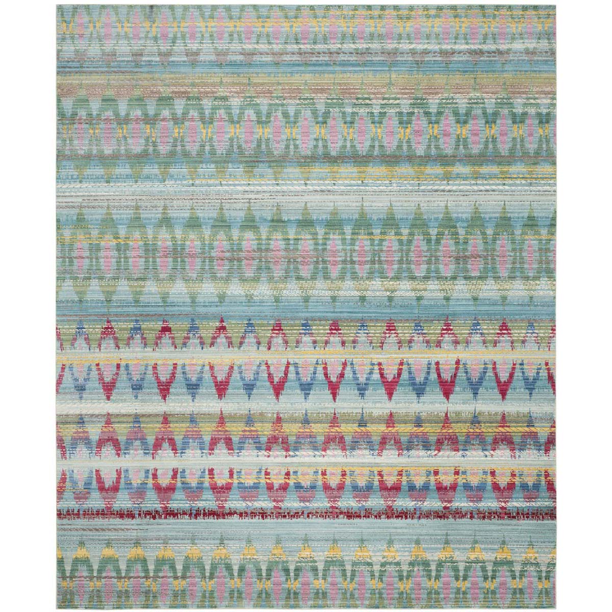 Safavieh Valencia 220 Rug, VAL220 - Light Blue / Multi