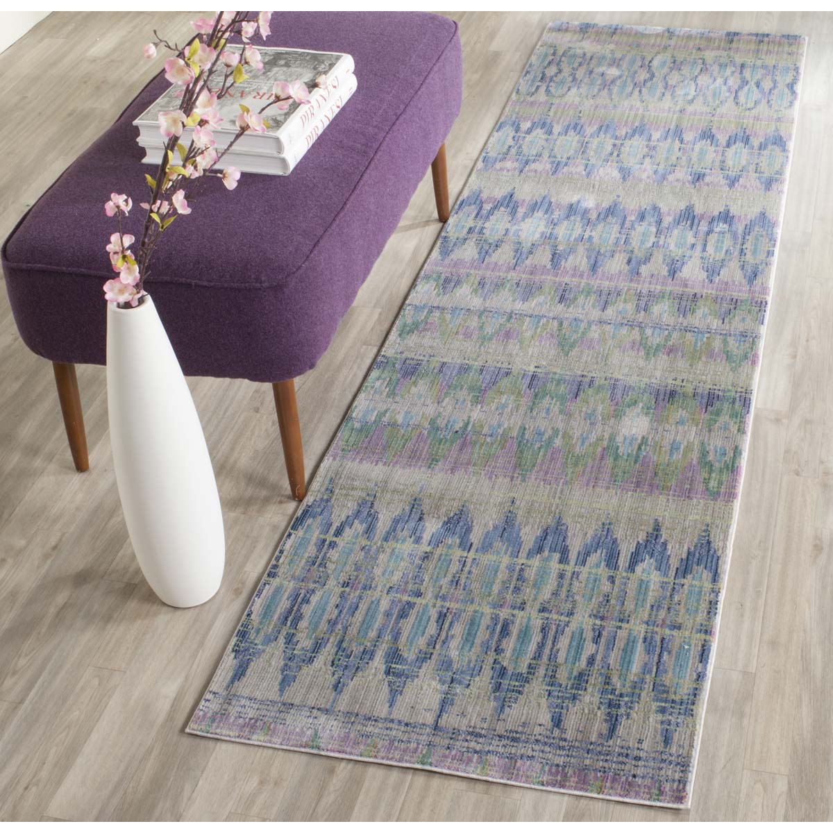 Safavieh Valencia 220 Rug, VAL220 - Purple / Multi