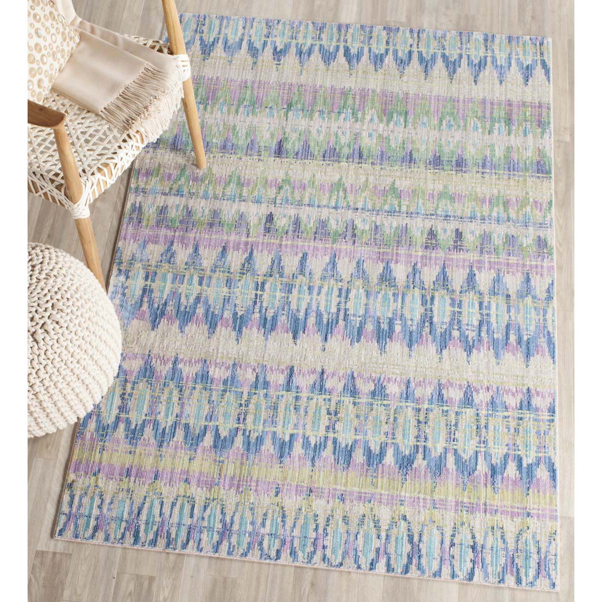 Safavieh Valencia 220 Rug, VAL220 - Purple / Multi