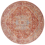 Safavieh Valencia 568 Rug, VAL568 - Rust / Beige Blue