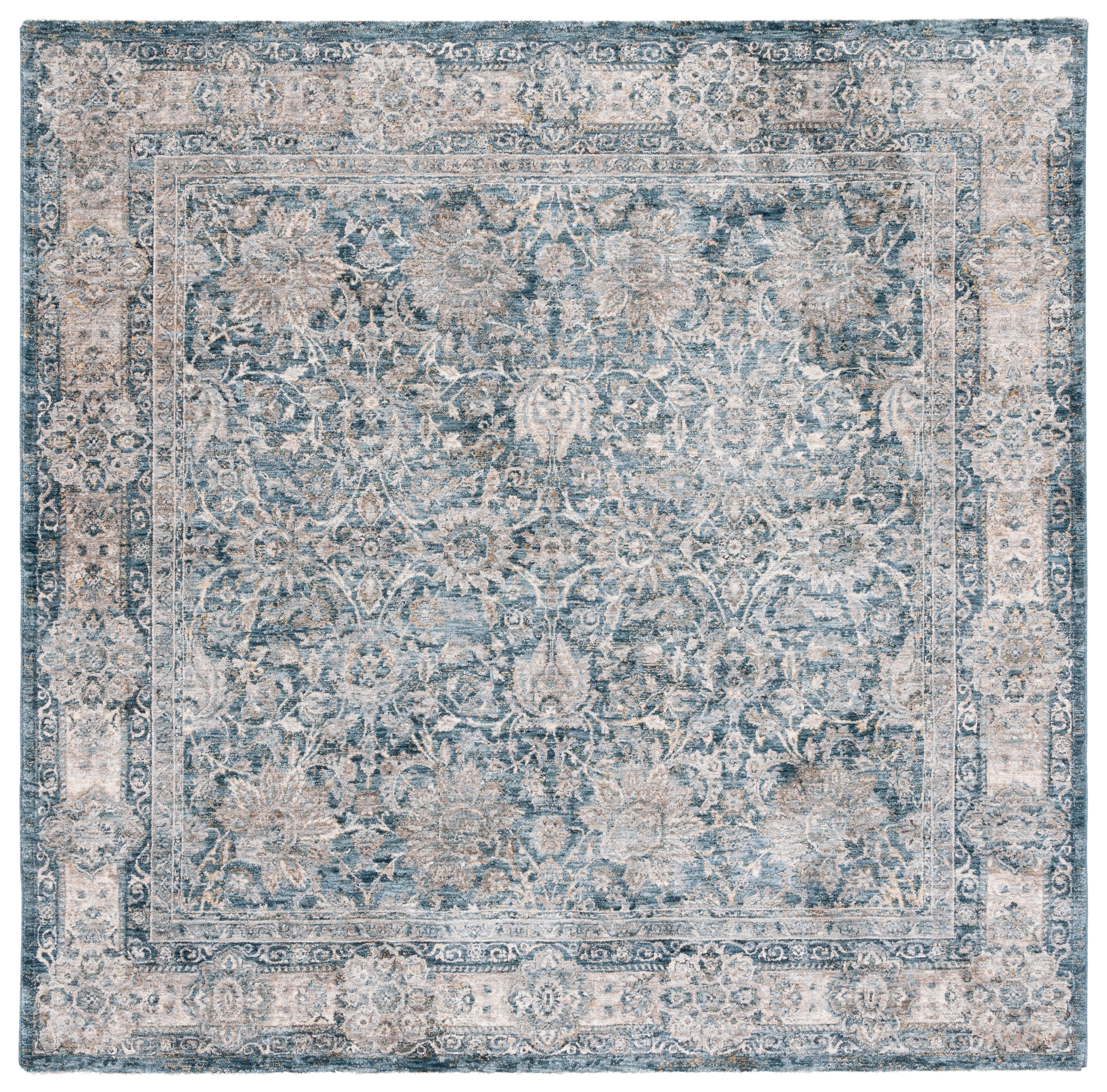 Safavieh Valencia 570 Rug, VAL570 - Blue / Beige